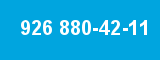 926 880-42-11 926 880-42-11
